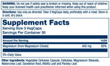 Solaray Magnesium Citrate - Bodybuilding.com