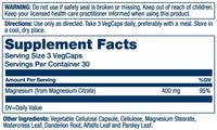 Solaray Magnesium Citrate - Bodybuilding.com