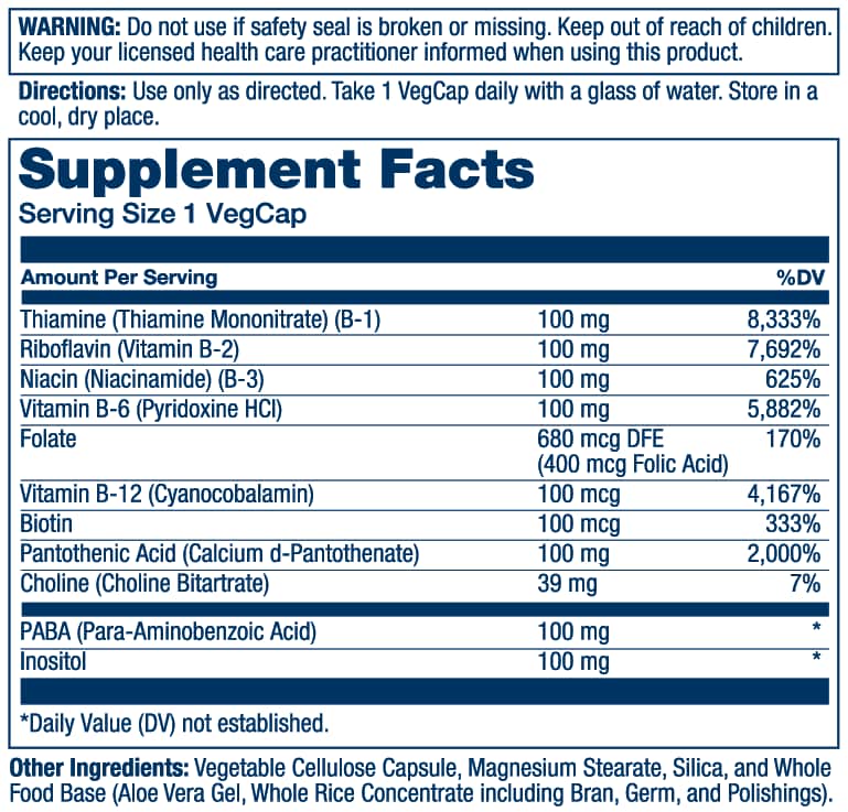 Solaray Vit B Complex - Bodybuilding.com