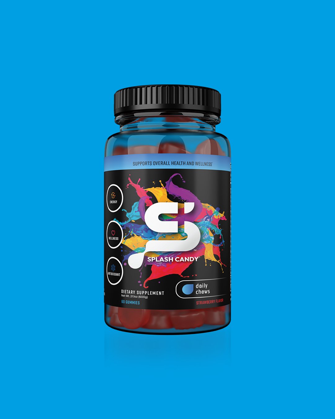 Splash Candy Daily Chews Multivitamin - Bodybuilding.com