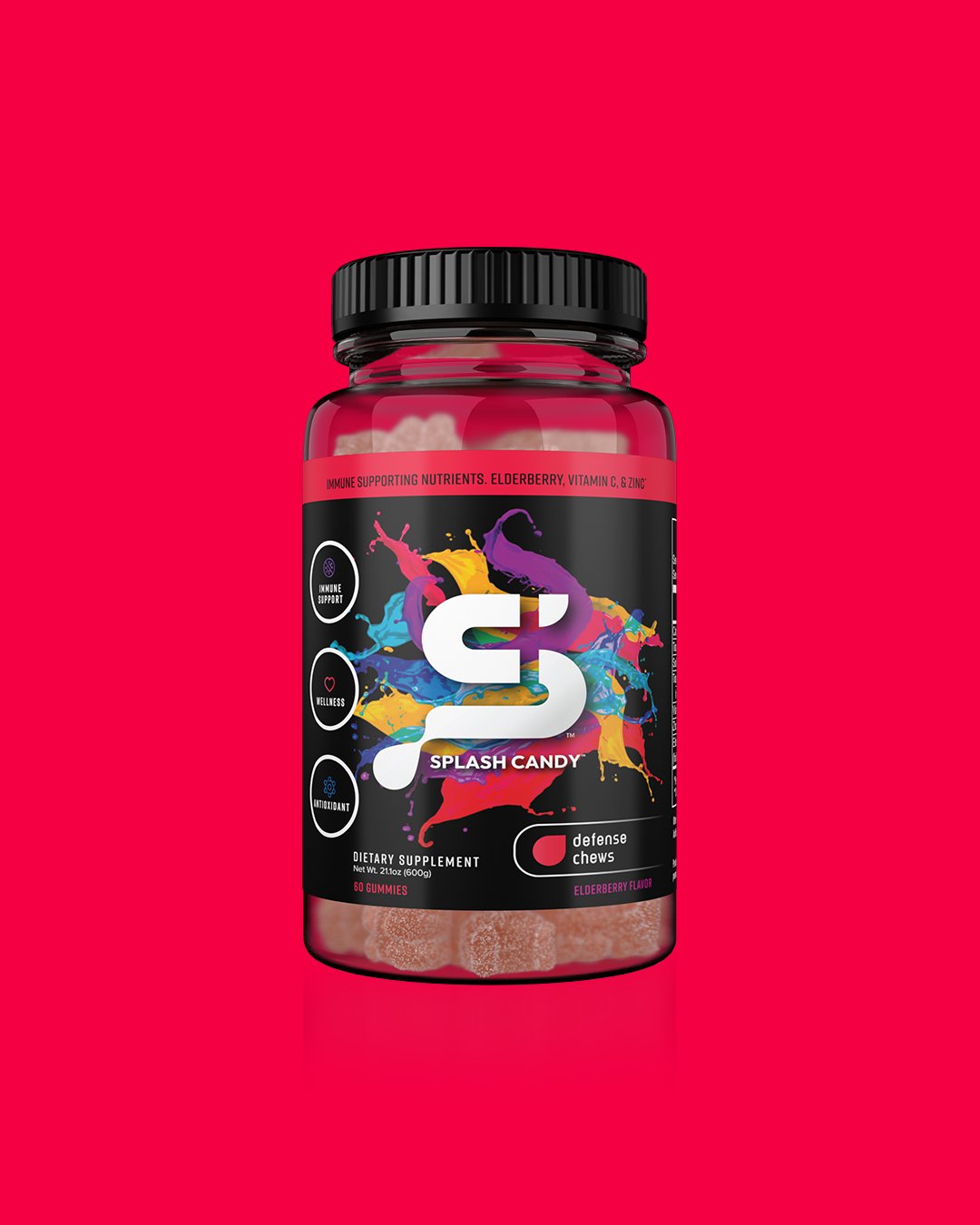 Splash Candy Defense Chews Immune Support - Bodybuilding.com