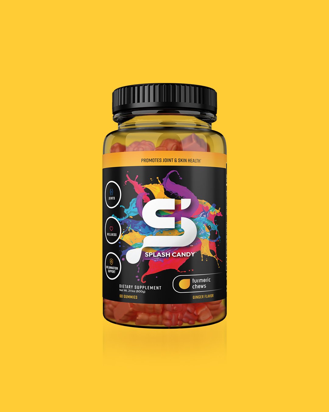 Splash Candy Turmeric Chews - Bodybuilding.com