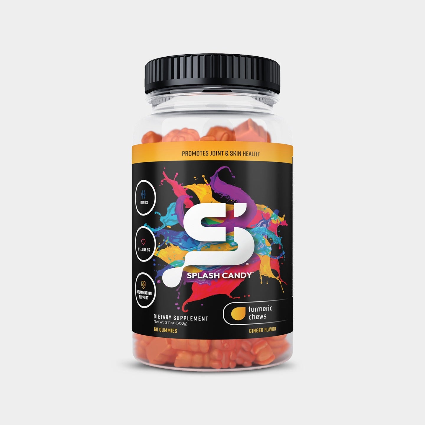 Splash Candy Turmeric Chews - Bodybuilding.com