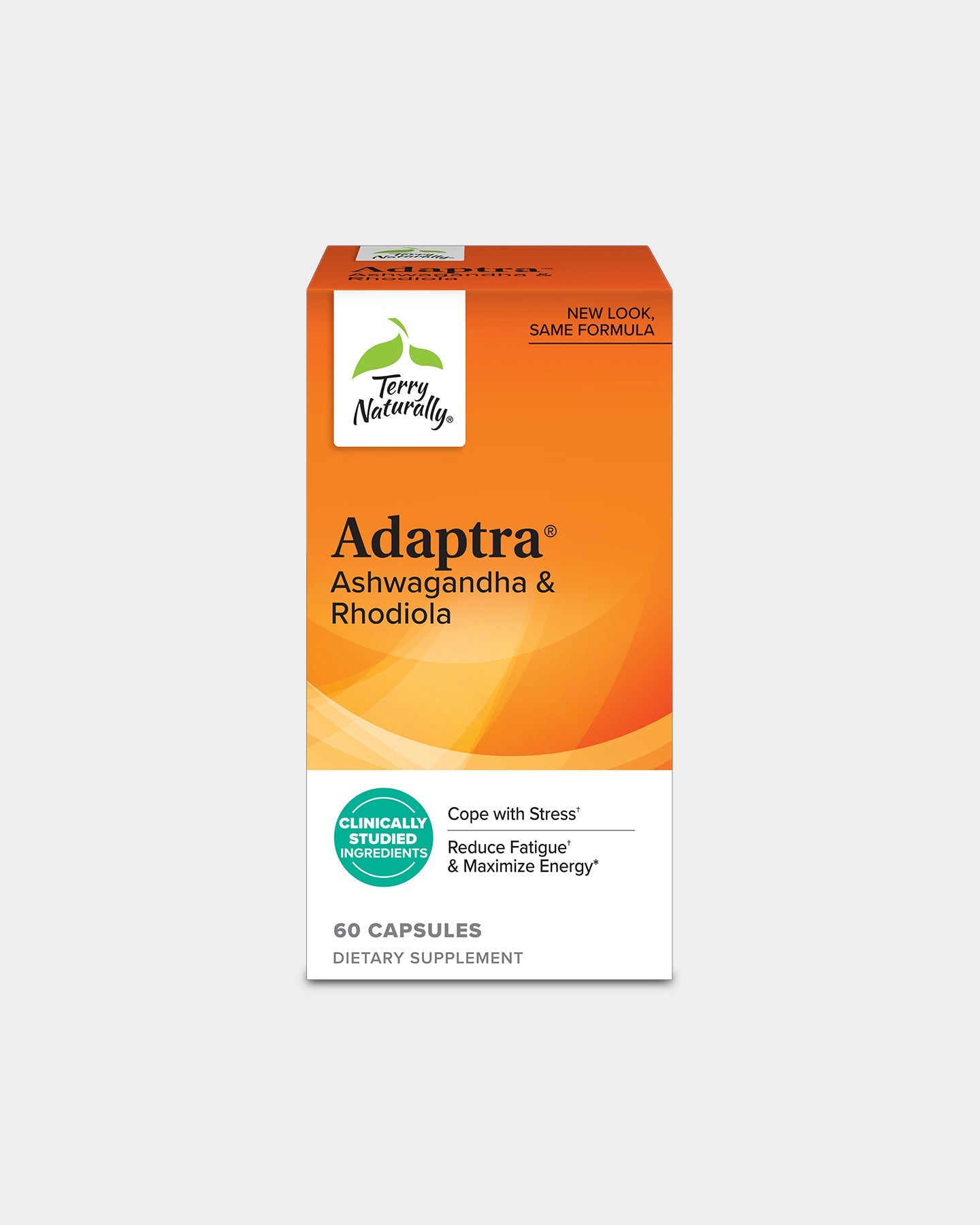 Terry Naturally ADAPTRA Ashwagandha & Rhodiola - Bodybuilding.com