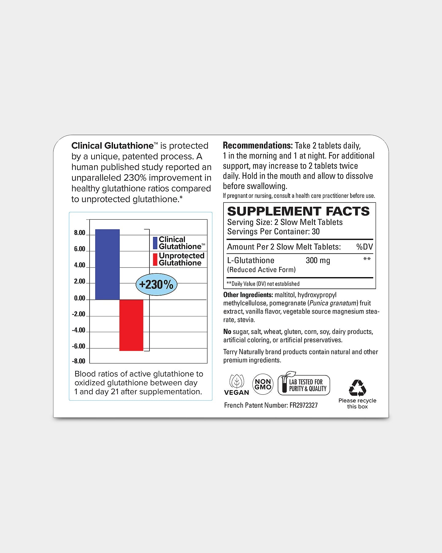 Terry Naturally Clinical Glutathione - Bodybuilding.com