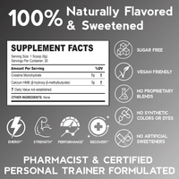 Thentic Creatine Monohydrate + HMB - Bodybuilding.com