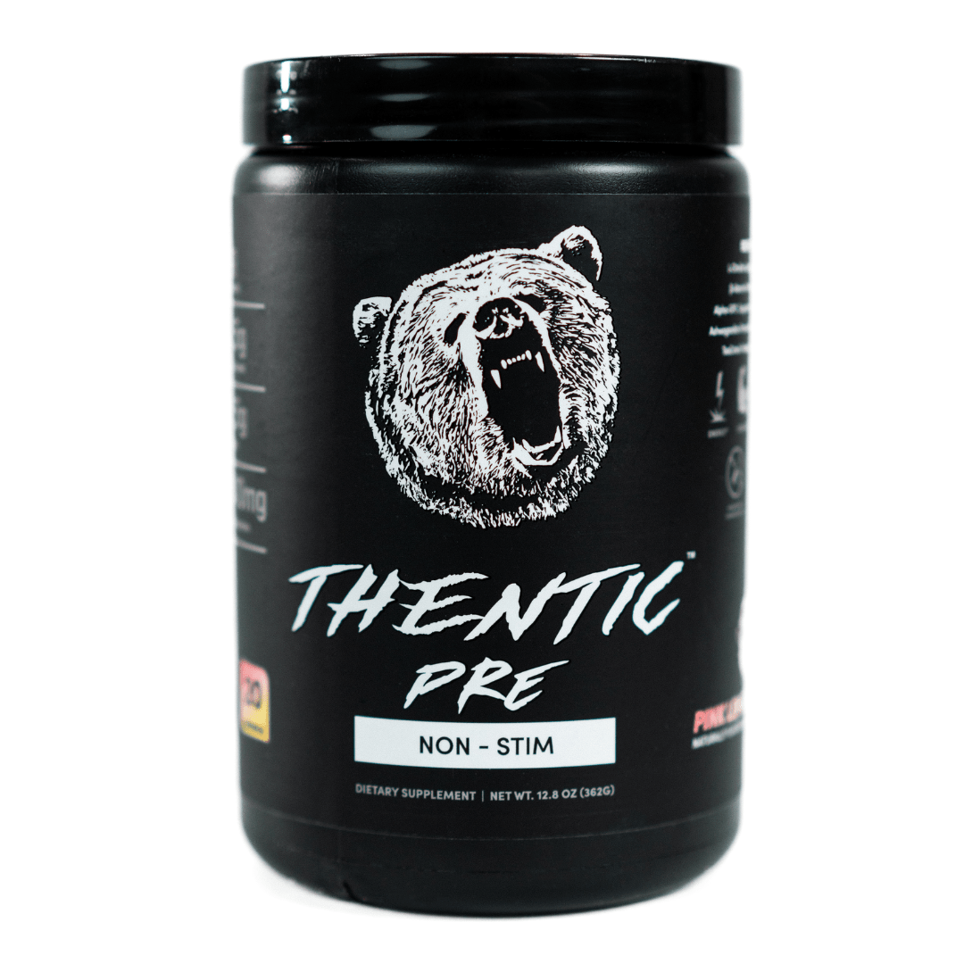 Thentic Non - Stim Pre - Bodybuilding.com