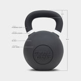 Tru Grit Cast Iron Kettlebell - Bodybuilding.com