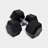 Tru Grit Hex Elite TPR Dumbbells - Bodybuilding.com