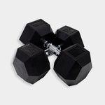 Tru Grit Hex Elite TPR Dumbbells - Bodybuilding.com