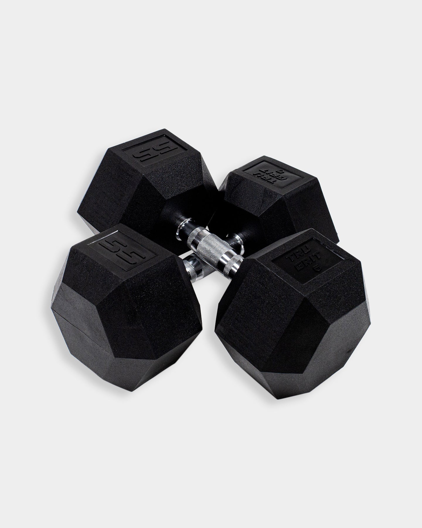 Tru Grit Hex Elite TPR Dumbbells - Bodybuilding.com