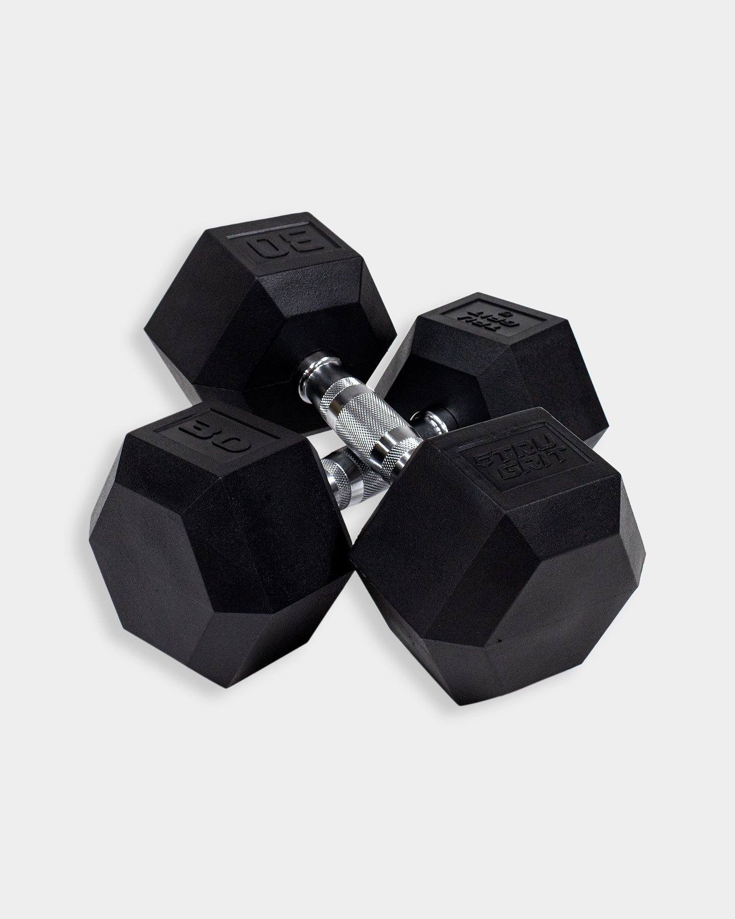 Tru Grit Hex Elite TPR Dumbbells - Bodybuilding.com