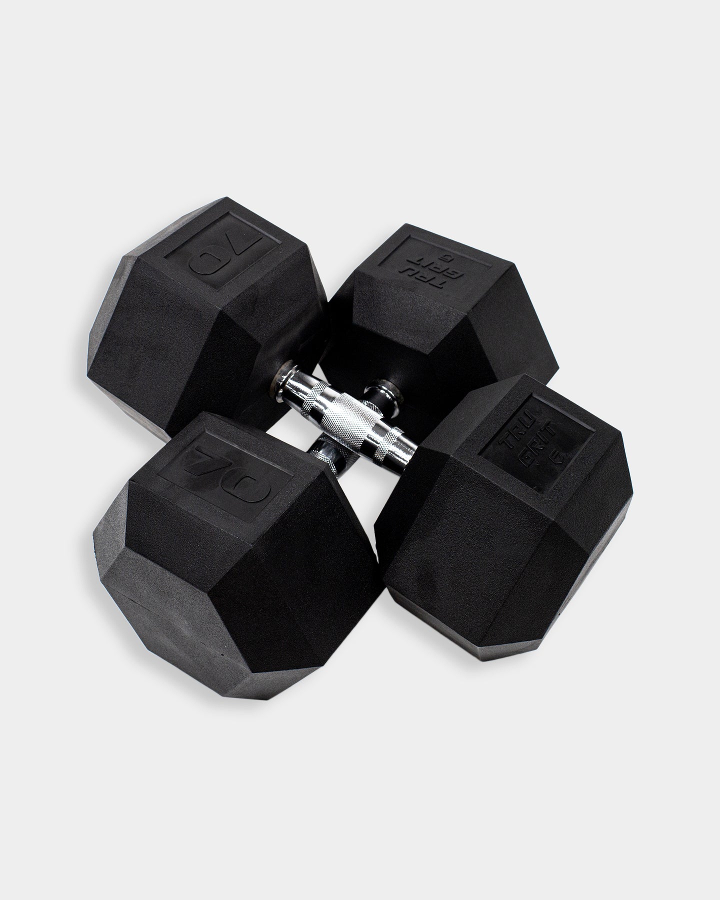 Tru Grit Hex Elite TPR Dumbbells - Bodybuilding.com