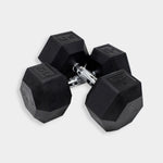 Tru Grit Hex Elite TPR Dumbbells - Bodybuilding.com