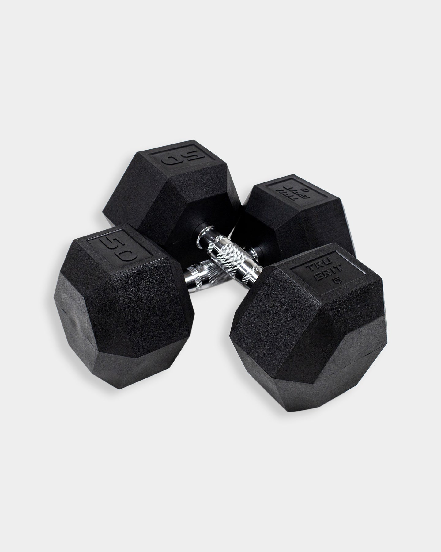 Tru Grit Hex Elite TPR Dumbbells - Bodybuilding.com