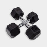 Tru Grit Hex Elite TPR Dumbbells - Bodybuilding.com