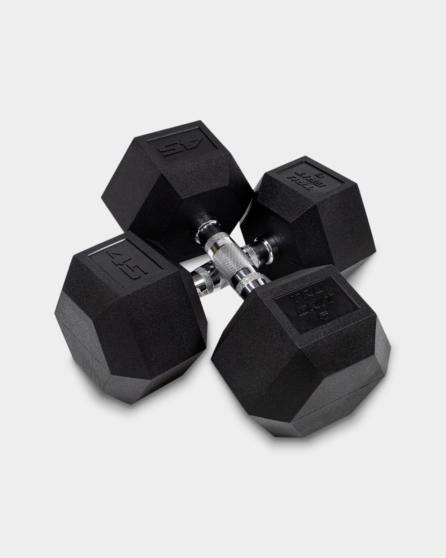 Tru Grit Hex Elite TPR Dumbbells - Bodybuilding.com