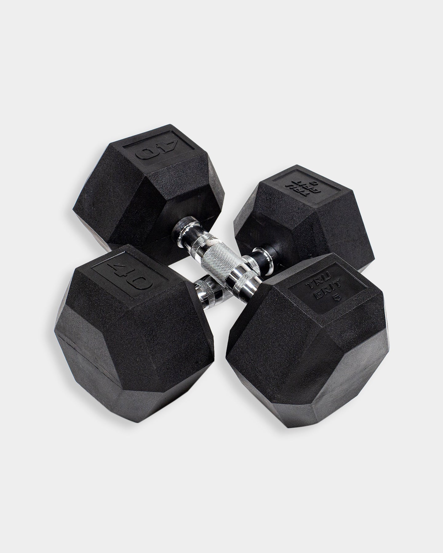 Tru Grit Hex Elite TPR Dumbbells - Bodybuilding.com