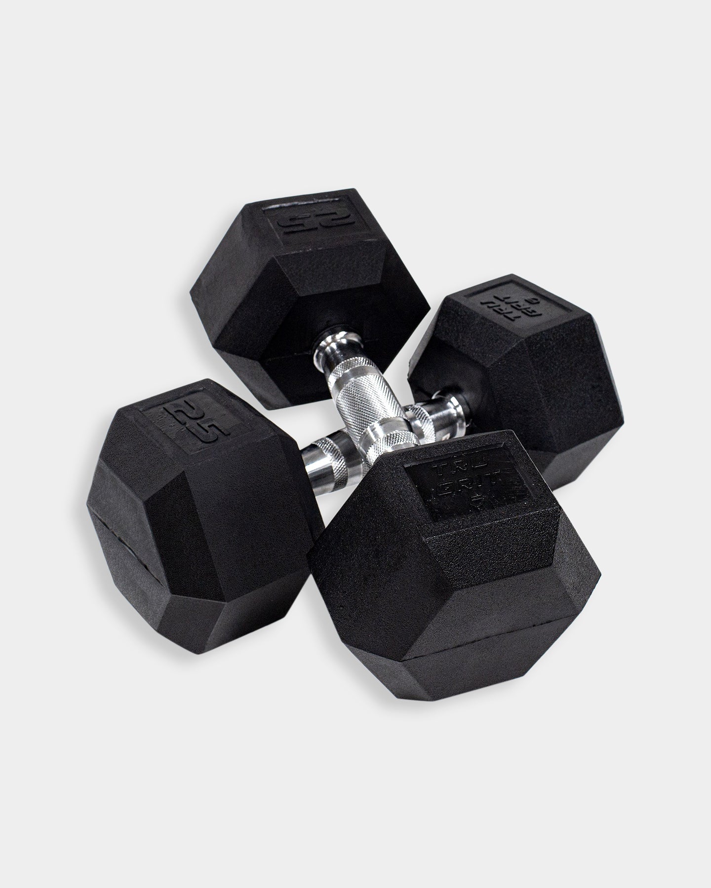 Tru Grit Hex Elite TPR Dumbbells - Bodybuilding.com