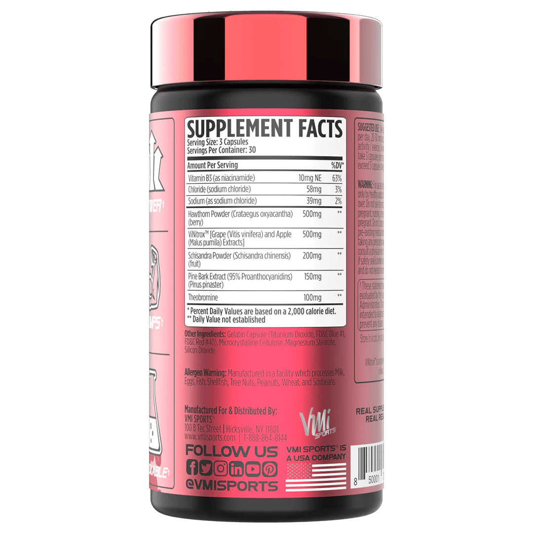 VMI Vasogen Stim - Free Pump Caps - Bodybuilding.com