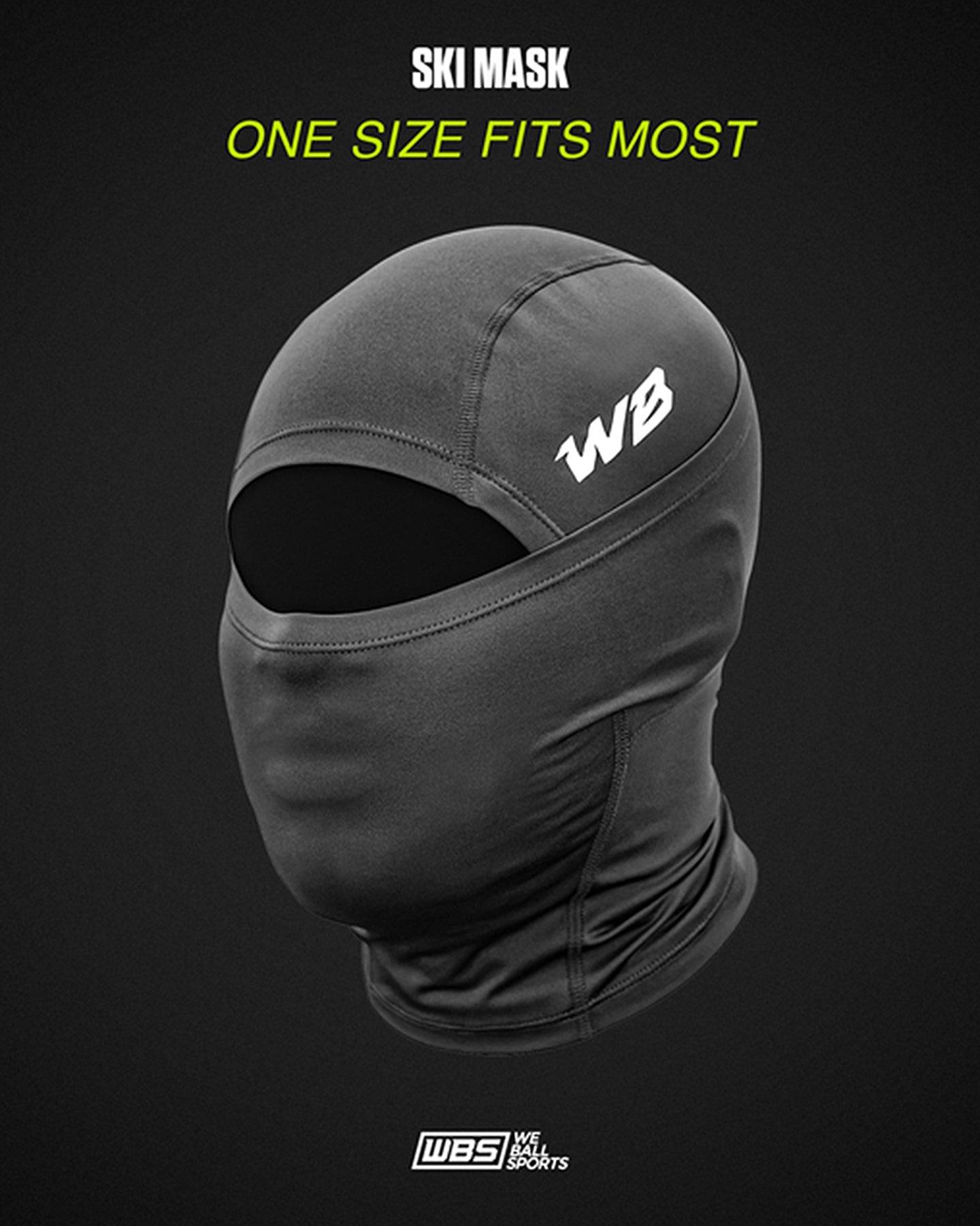 We Ball Sports Adult Ski Mask (Lightweight) - Bodybuilding.com