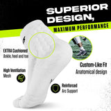 We Ball Sports Padded Quarter Socks - Bodybuilding.com