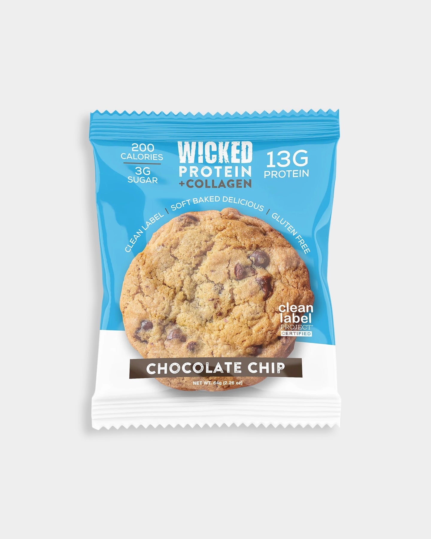 Wicked Protein Protein + Collagen Cookies 6 - pk - Bodybuilding.com