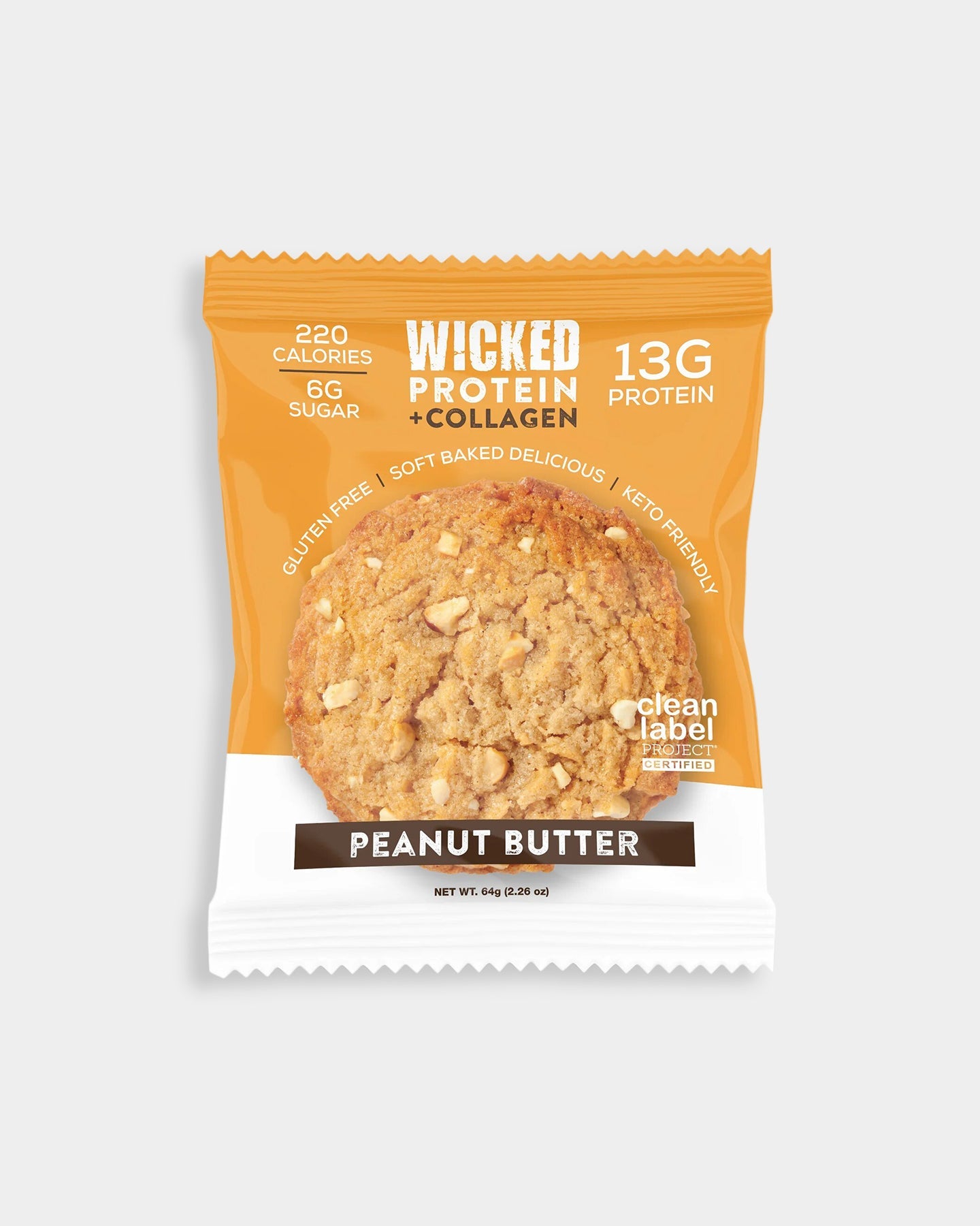 Wicked Protein Protein + Collagen Cookies 6 - pk - Bodybuilding.com