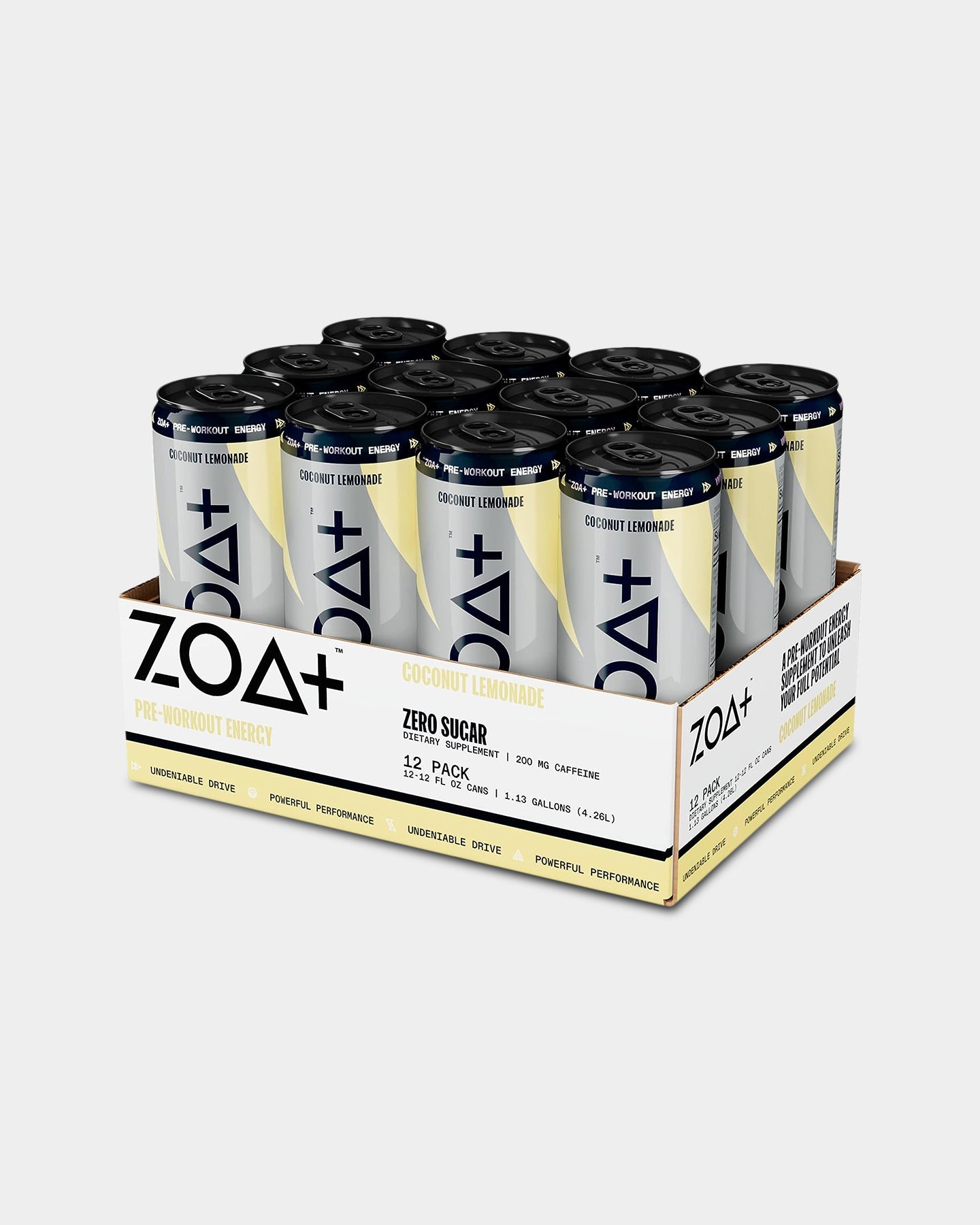 ZOA+ Pre - Workout Energy Drink - Bodybuilding.com