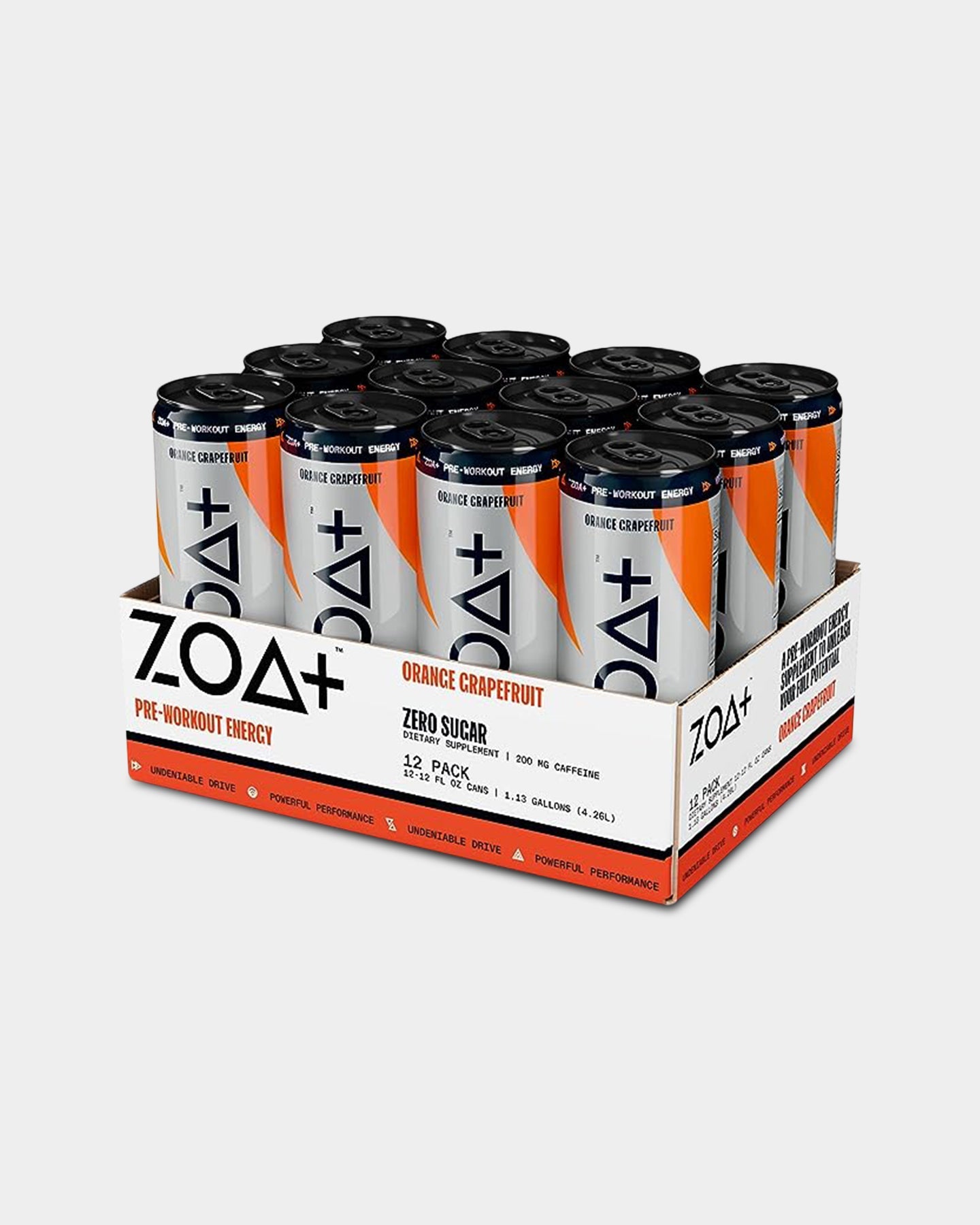 ZOA+ Pre - Workout Energy Drink - Bodybuilding.com