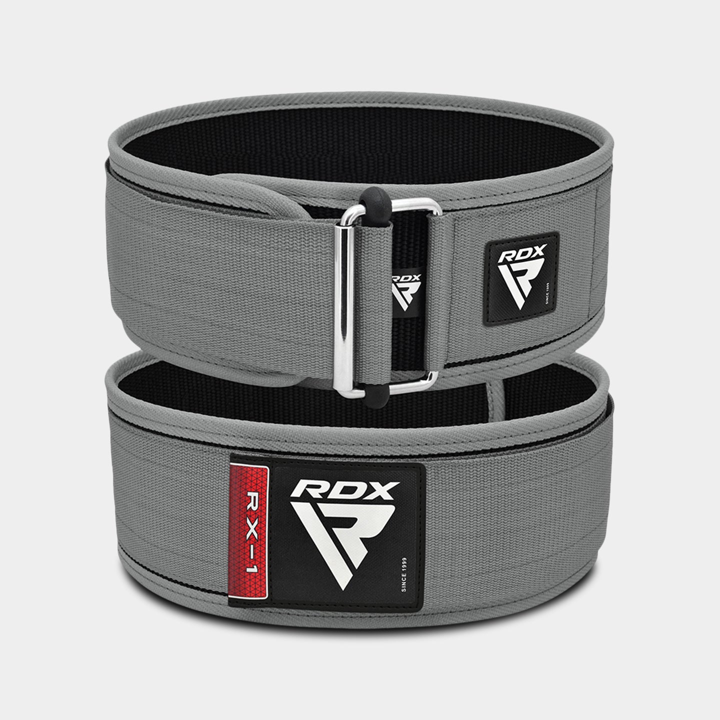 RDX Sports RX1 Weightlifting Belt, S, Gray A1