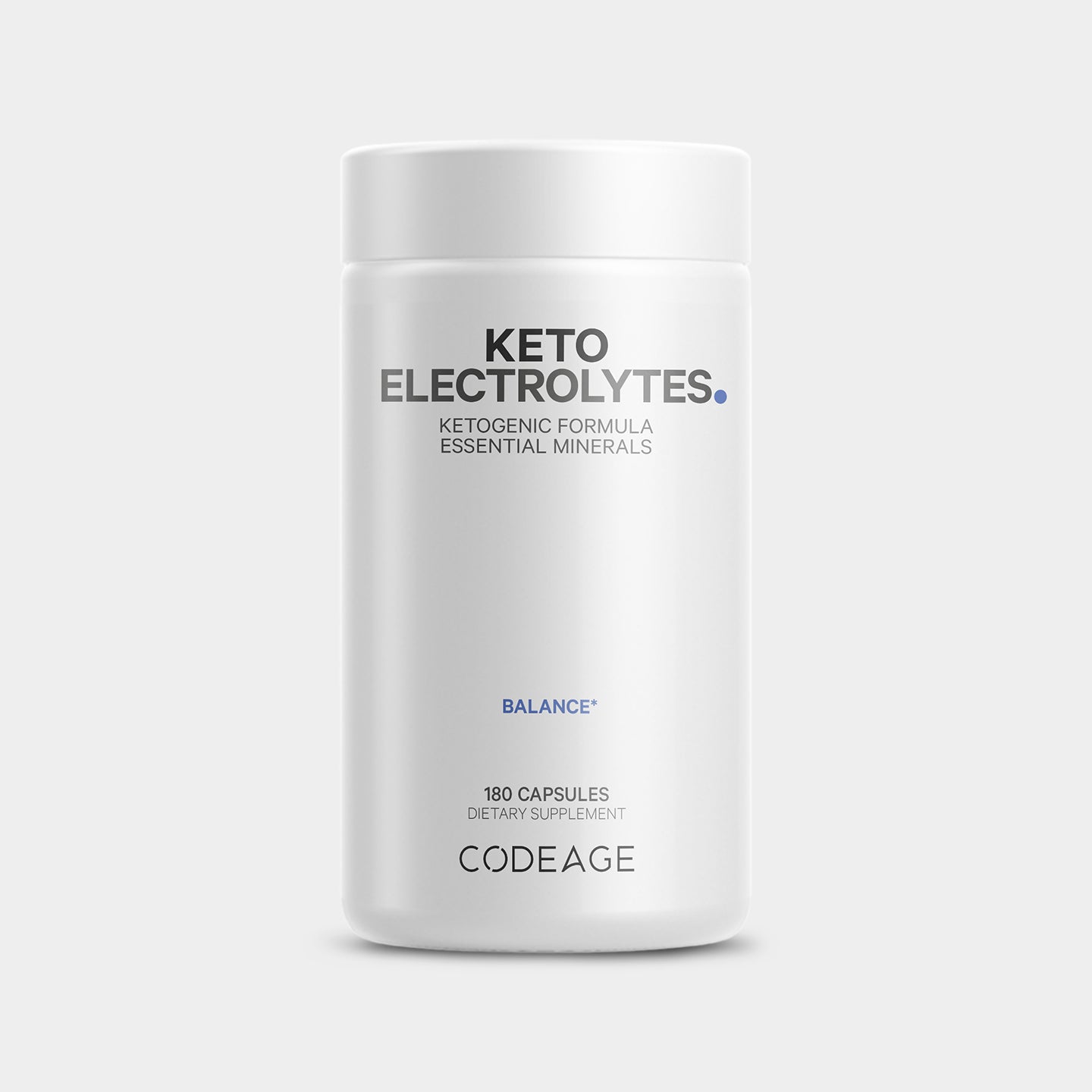 Codeage Keto Electrolytes Ketogenic Formula Essential Minerals Supplement Main