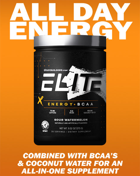 Bodybuilding.com ELITE Energy + BCAA, Sour Watermelon, 30 Servings A2