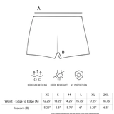 Expert Brand Women's Airstretch High-Rise 5" Bike Shorts, S, Black A2