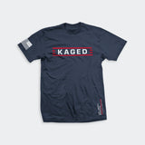 Kaged Muscle Kaged Muscle Patriot Tee, Indigo, L