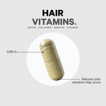 Codeage Hair Vitamins Biotin - Collagen - Keartin - Vitamins, Unflavored, 120 Capsules A5