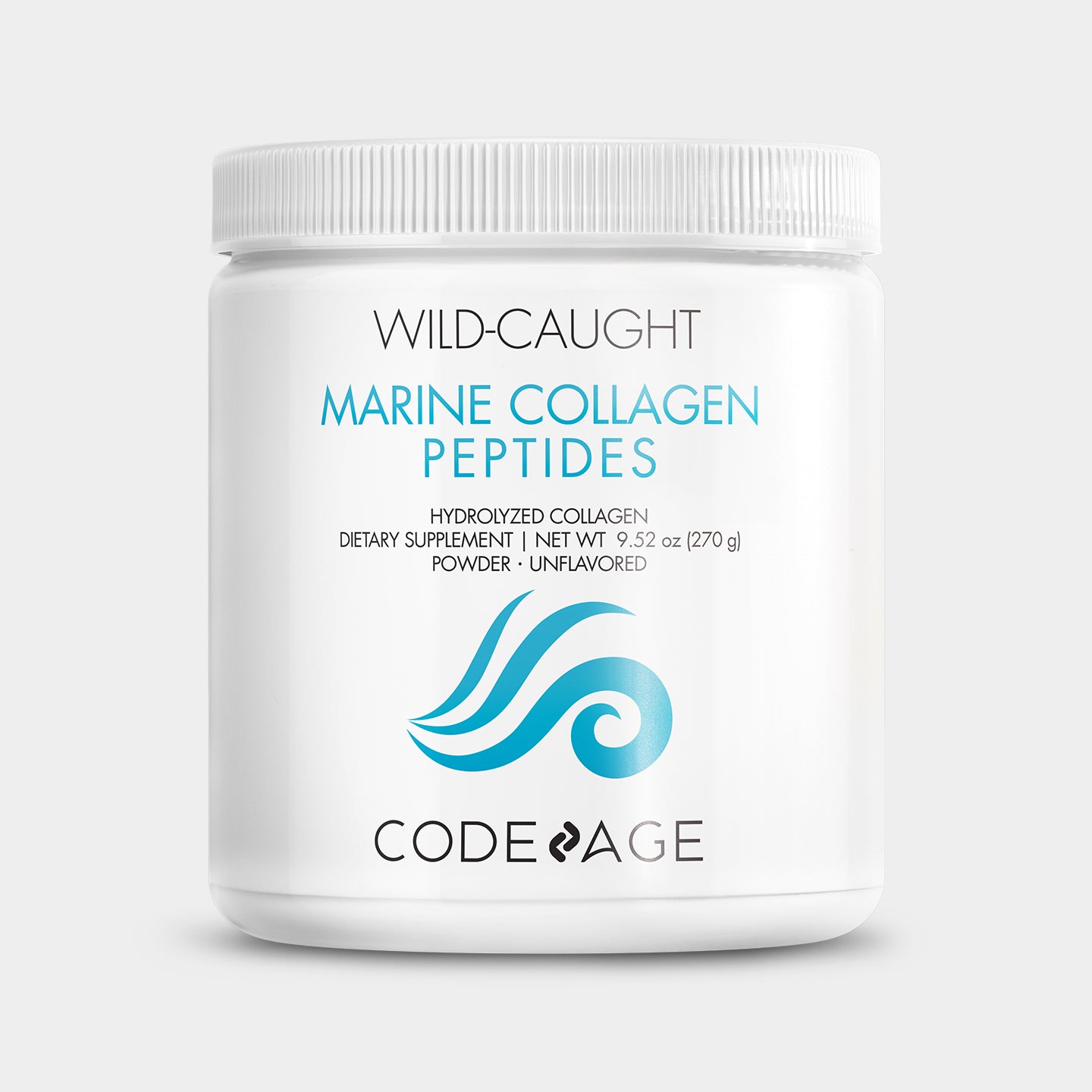 Codeage Wild-Caught Marine Collagen Powder Mini, Unflavored, 30 Servings A1