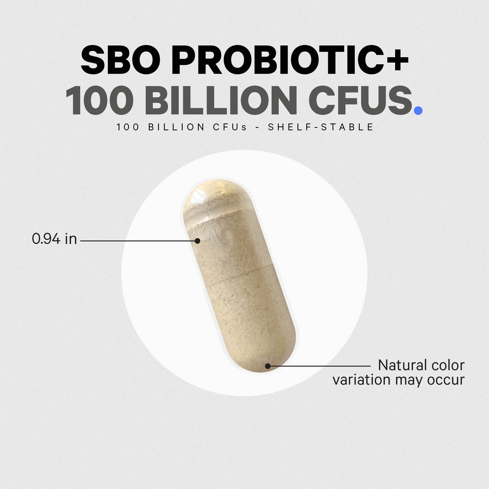Codeage SBO Probiotics 100 Billion CFU, Unflavored, 90 Capsules A3