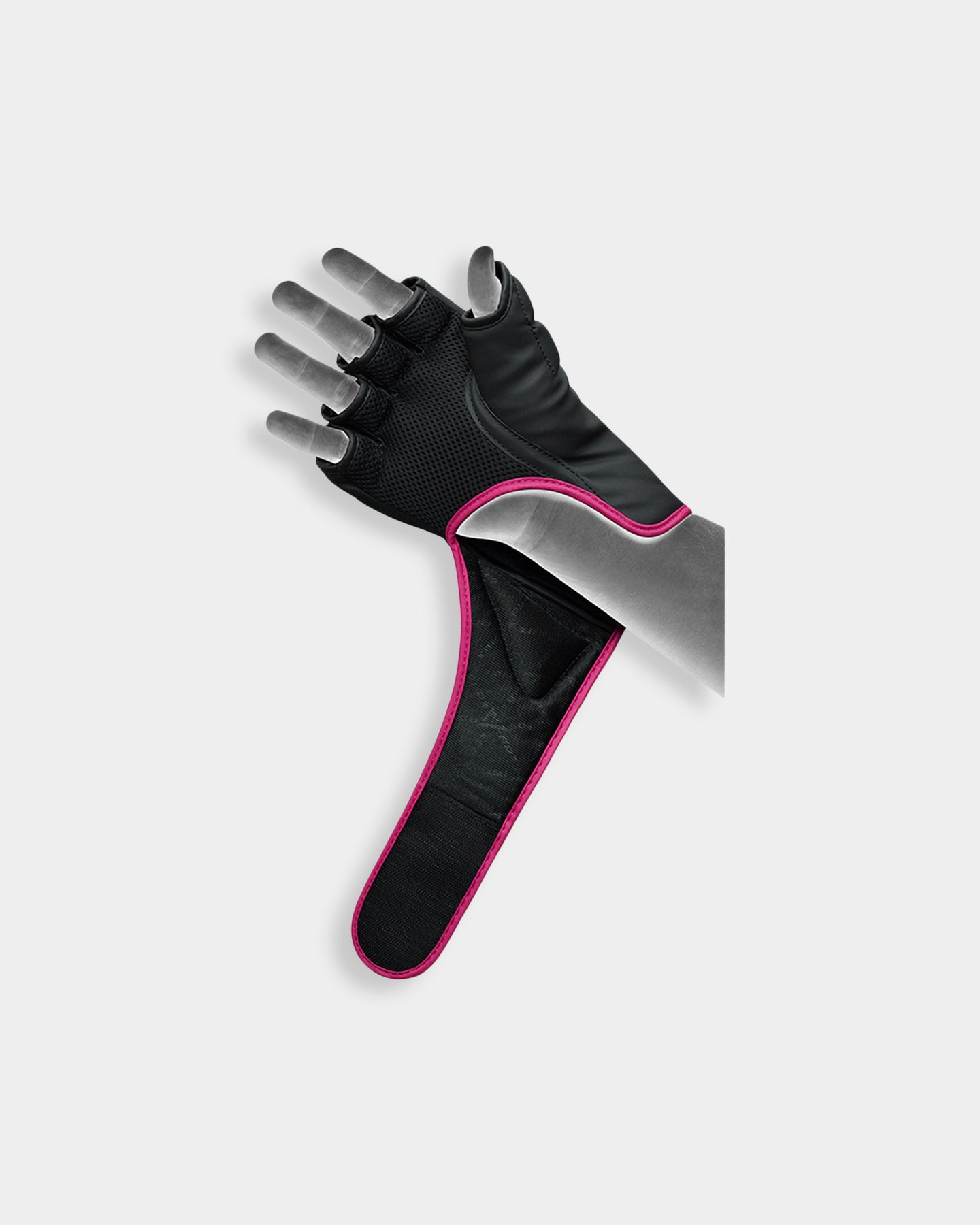 RDX Sports Grappling Gloves F6, S, Pink A5