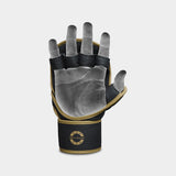 RDX Sports Grappling Gloves Shooter F6 Plus, L/XL, Golden A4