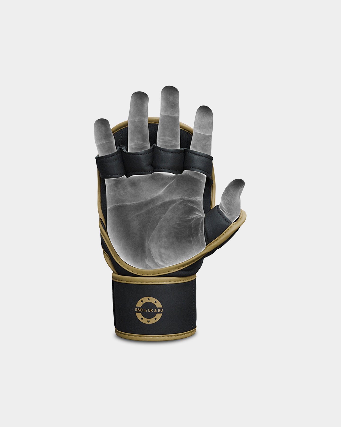 RDX Sports Grappling Gloves Shooter F6 Plus, L/XL, Golden A4