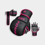RDX Sports Grappling Gloves Shooter F6 Plus, M/L, Pink A3