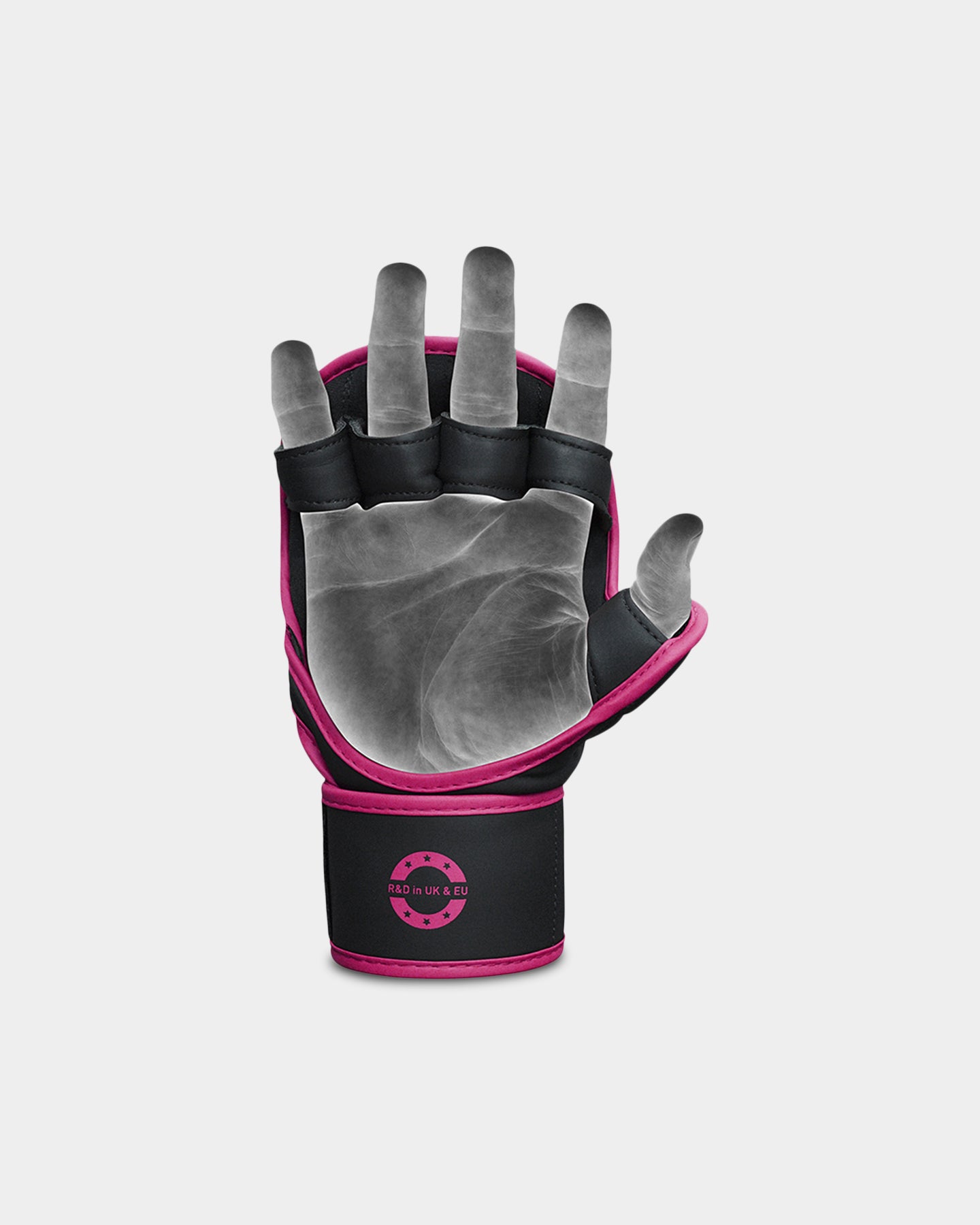 RDX Sports Grappling Gloves Shooter F6 Plus, M/L, Pink A4