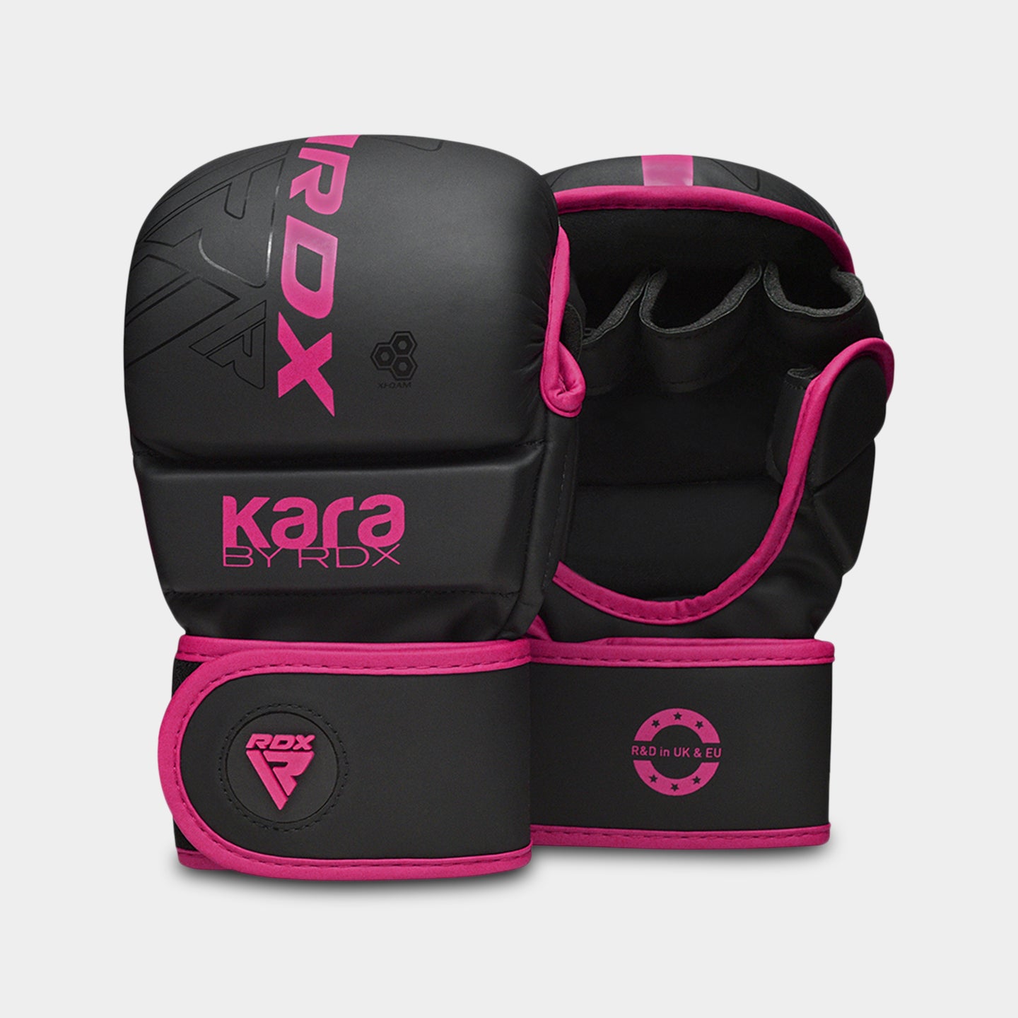 RDX Sports Grappling Gloves Shooter F6 Plus, M/L, Pink A1