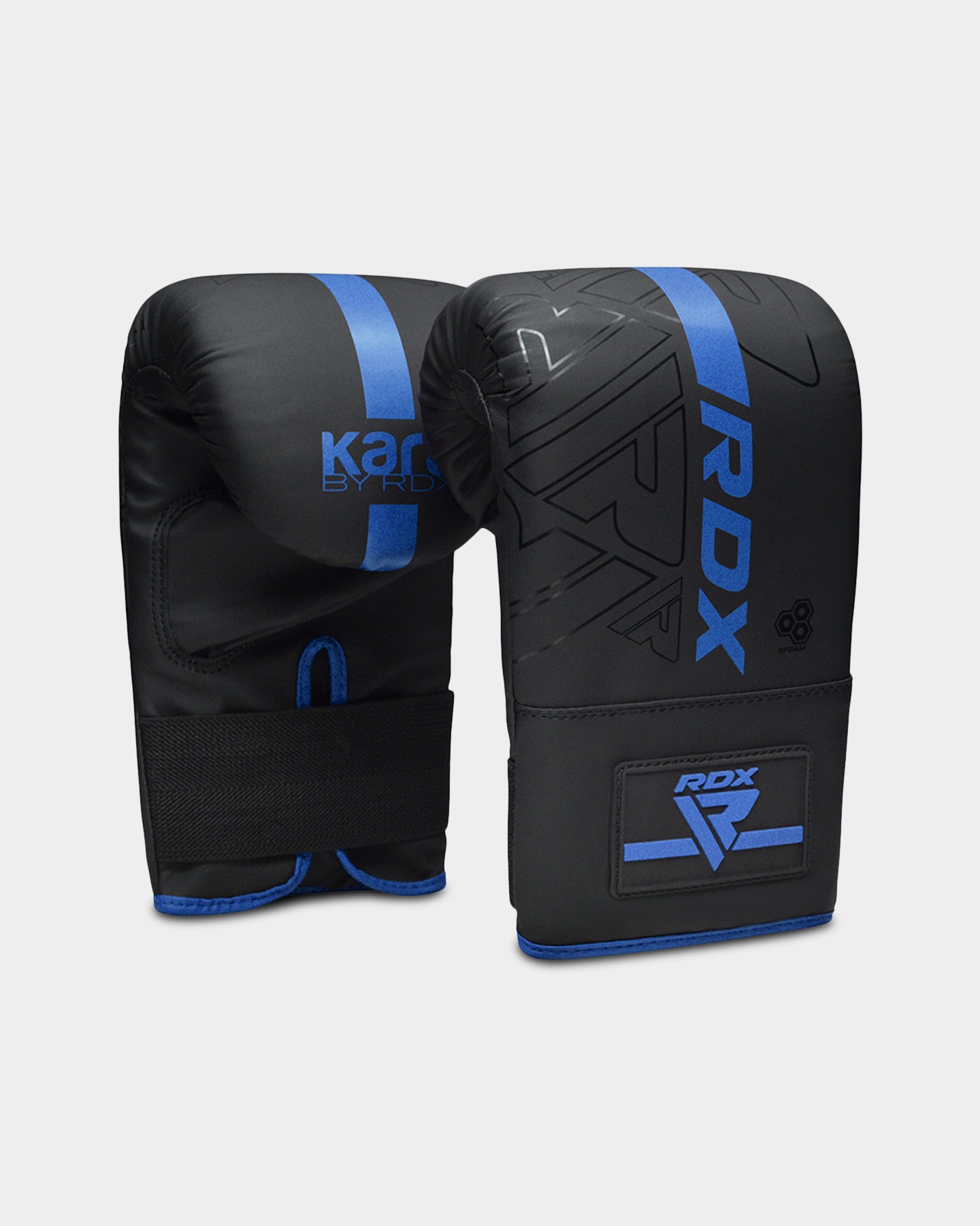 RDX Sports BOXING BAG MITTS F6, Standard Size, Blue A2