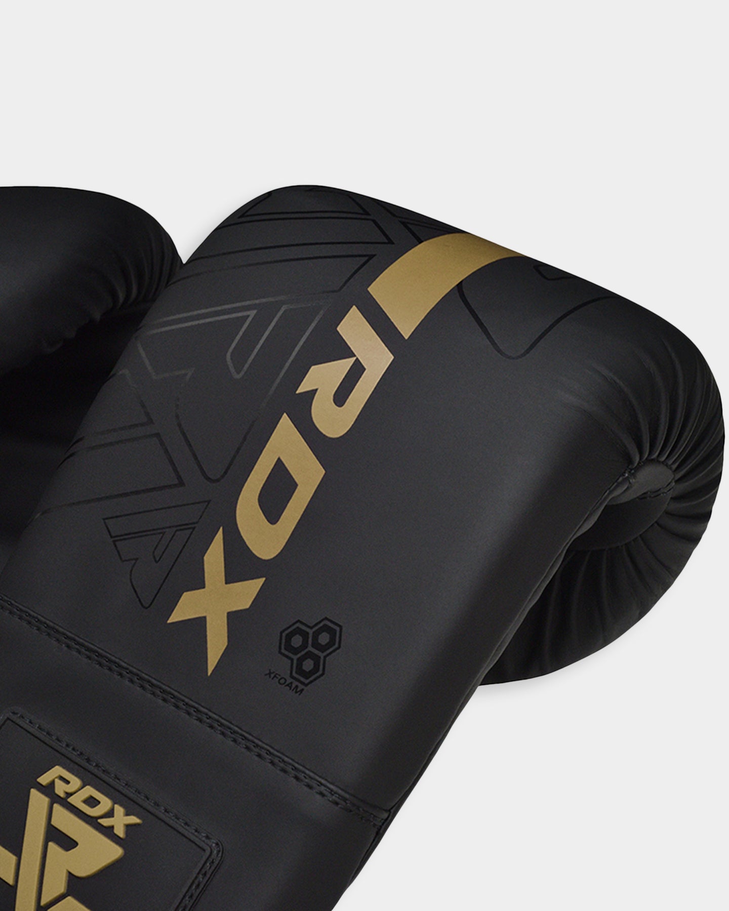 RDX Sports BOXING BAG MITTS F6, Standard Size, Golden A2