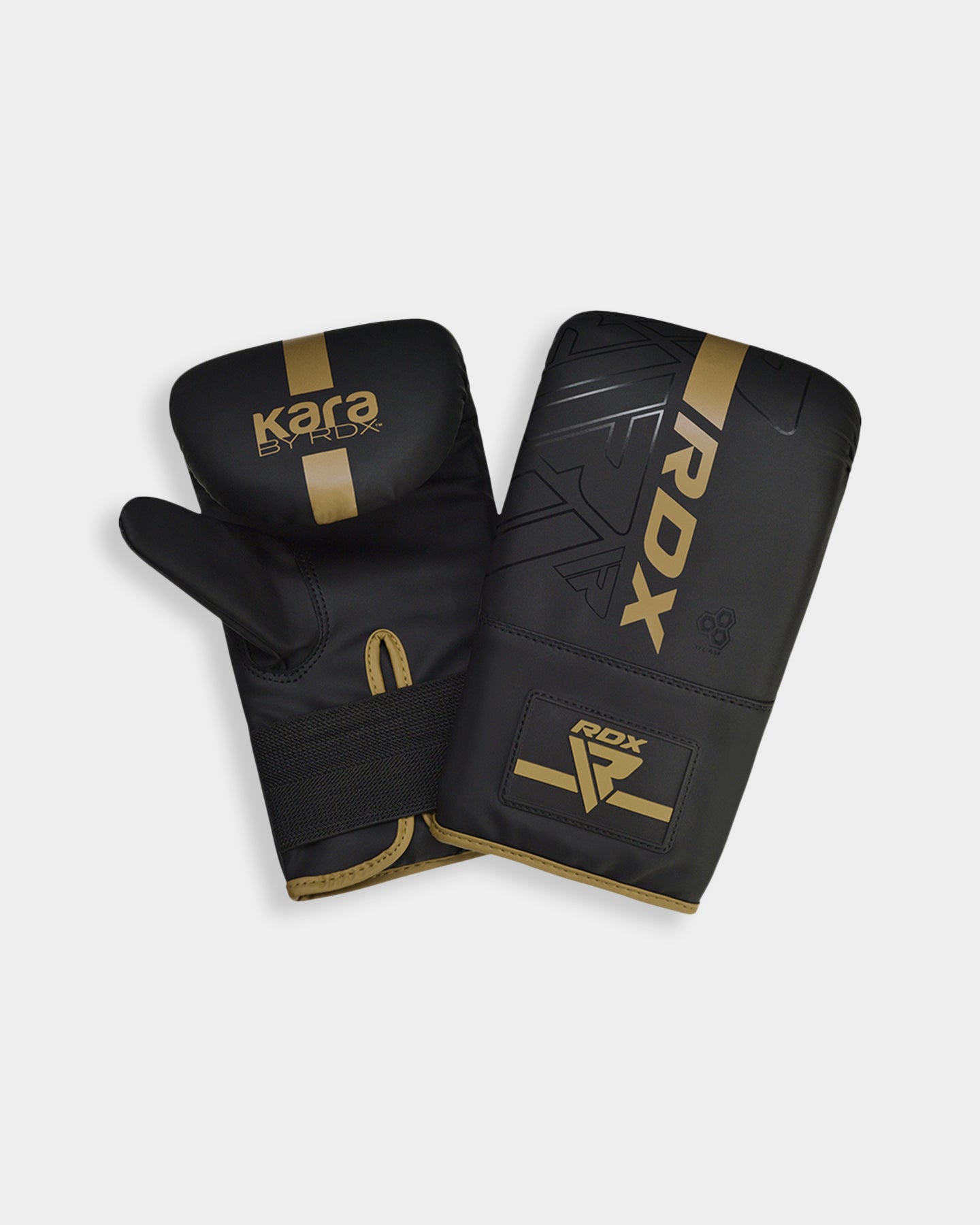 RDX Sports BOXING BAG MITTS F6, Standard Size, Golden A3