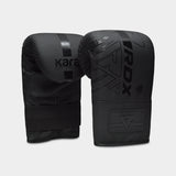 RDX Sports BOXING BAG MITTS F6, Standard Size, Black A2