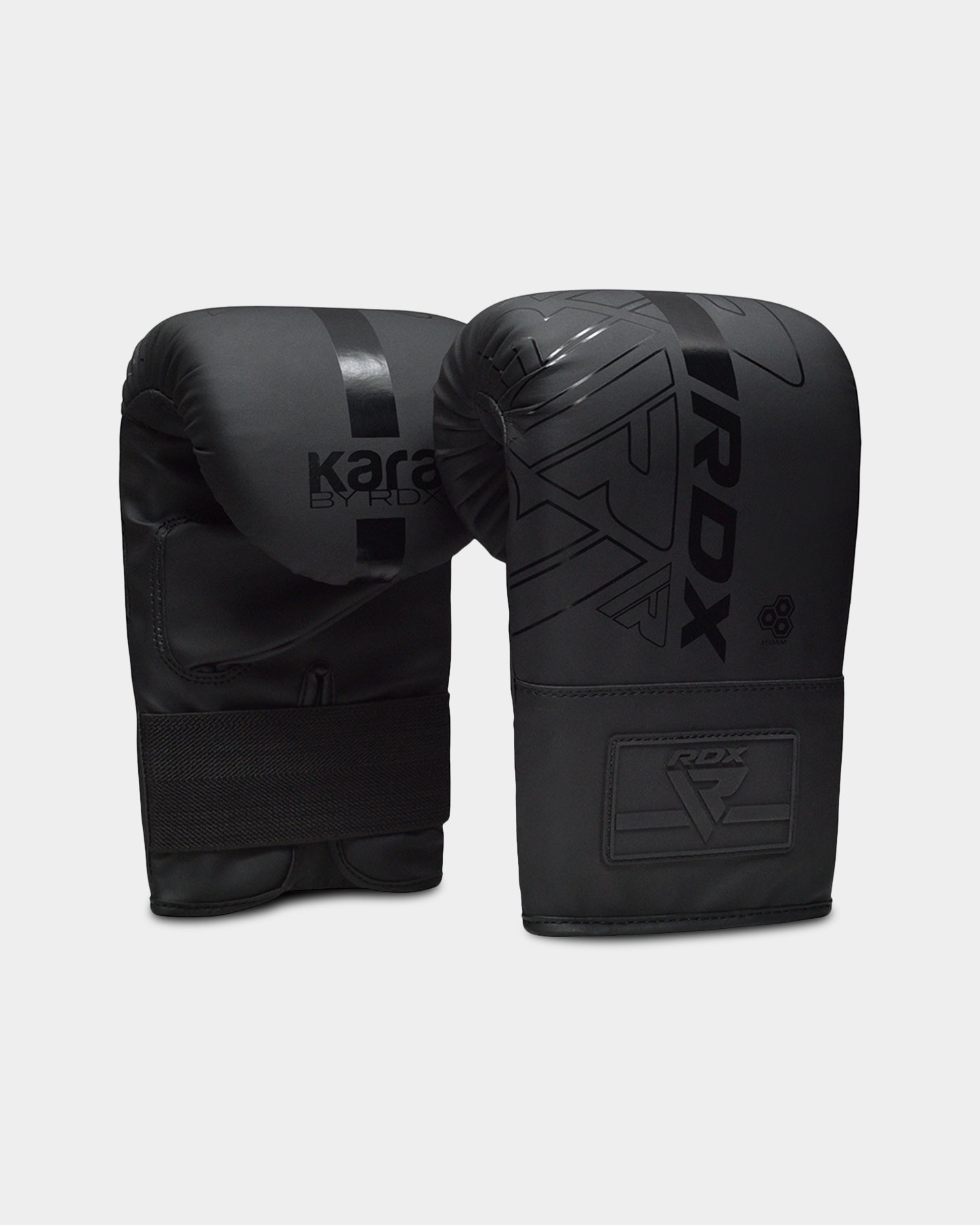 RDX Sports BOXING BAG MITTS F6, Standard Size, Black A2
