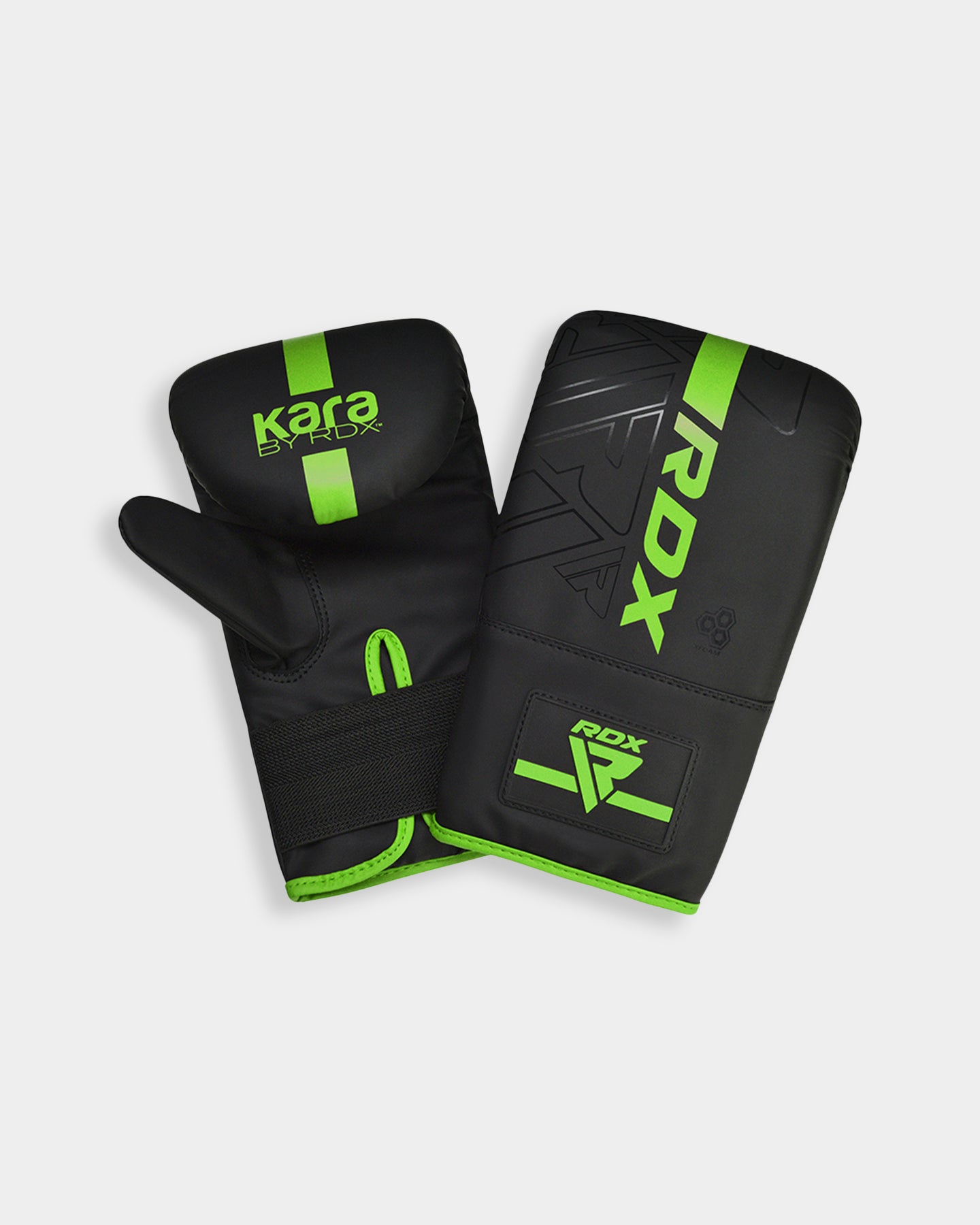 RDX Sports BOXING BAG MITTS F6, Standard Size, Green A4
